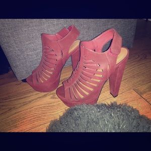 Speed 98 platform heels